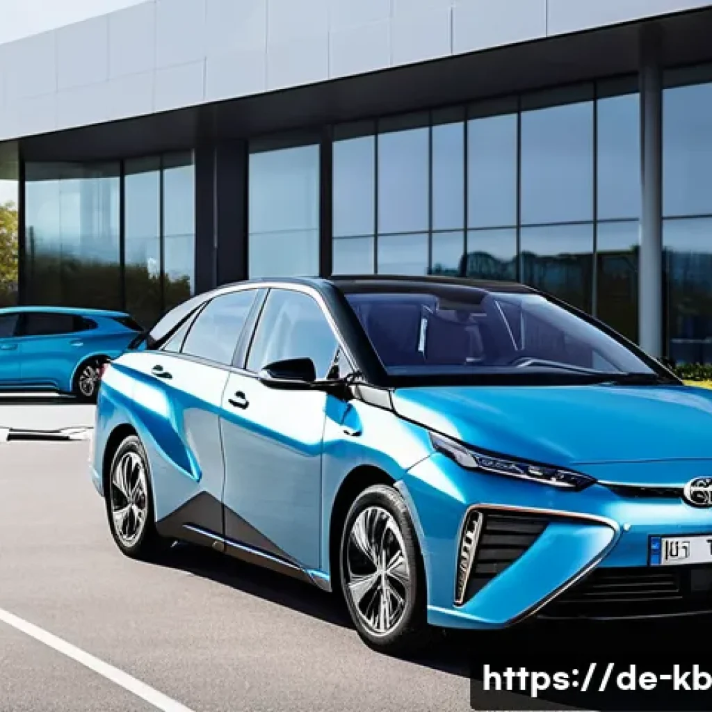 수소연료전지와 연료전지 차량의 경제성 - **Prompt 1: The High-Tech Investment Dilemma**
    "A sophisticated, modern hydrogen fuel cell vehic...